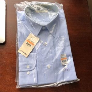 Joseph Abboud  Light Blue & White Striped Shirt
